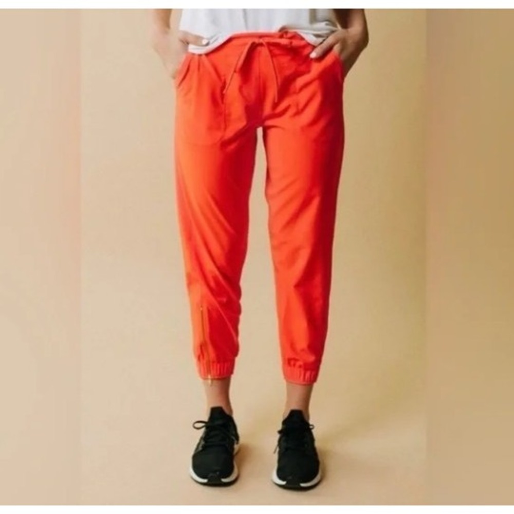 Albion Women's Size XS Vibrat Orange Red‎ Jogger Pants
